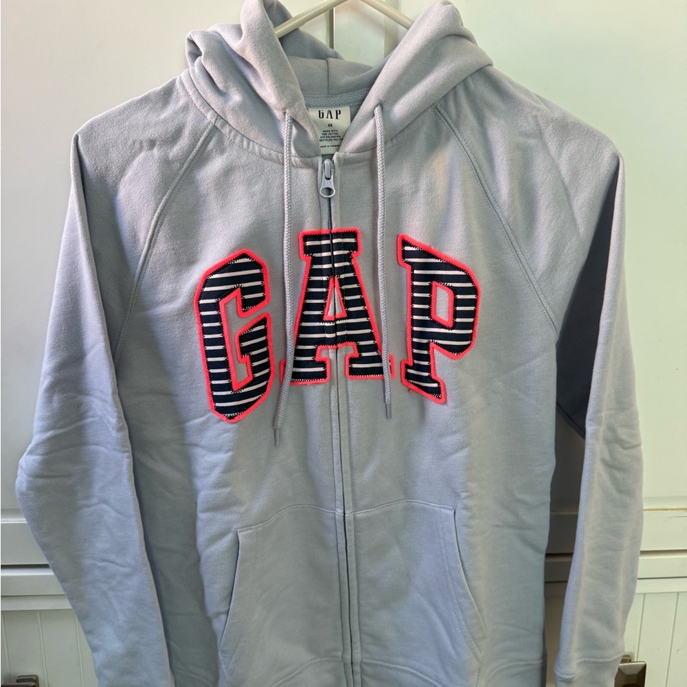 GAP Light Purple Zip-Up Hoodie